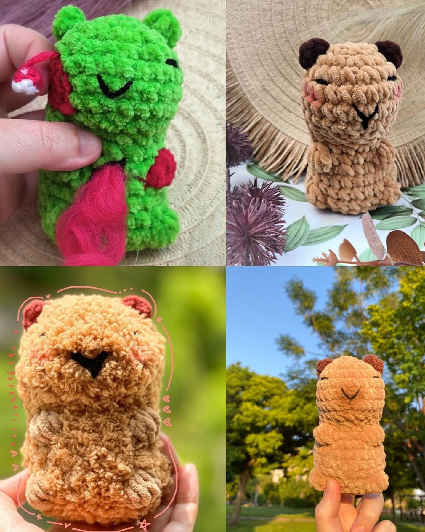 Free Crochet Pattern: Cute Plush Toy for Beginners
