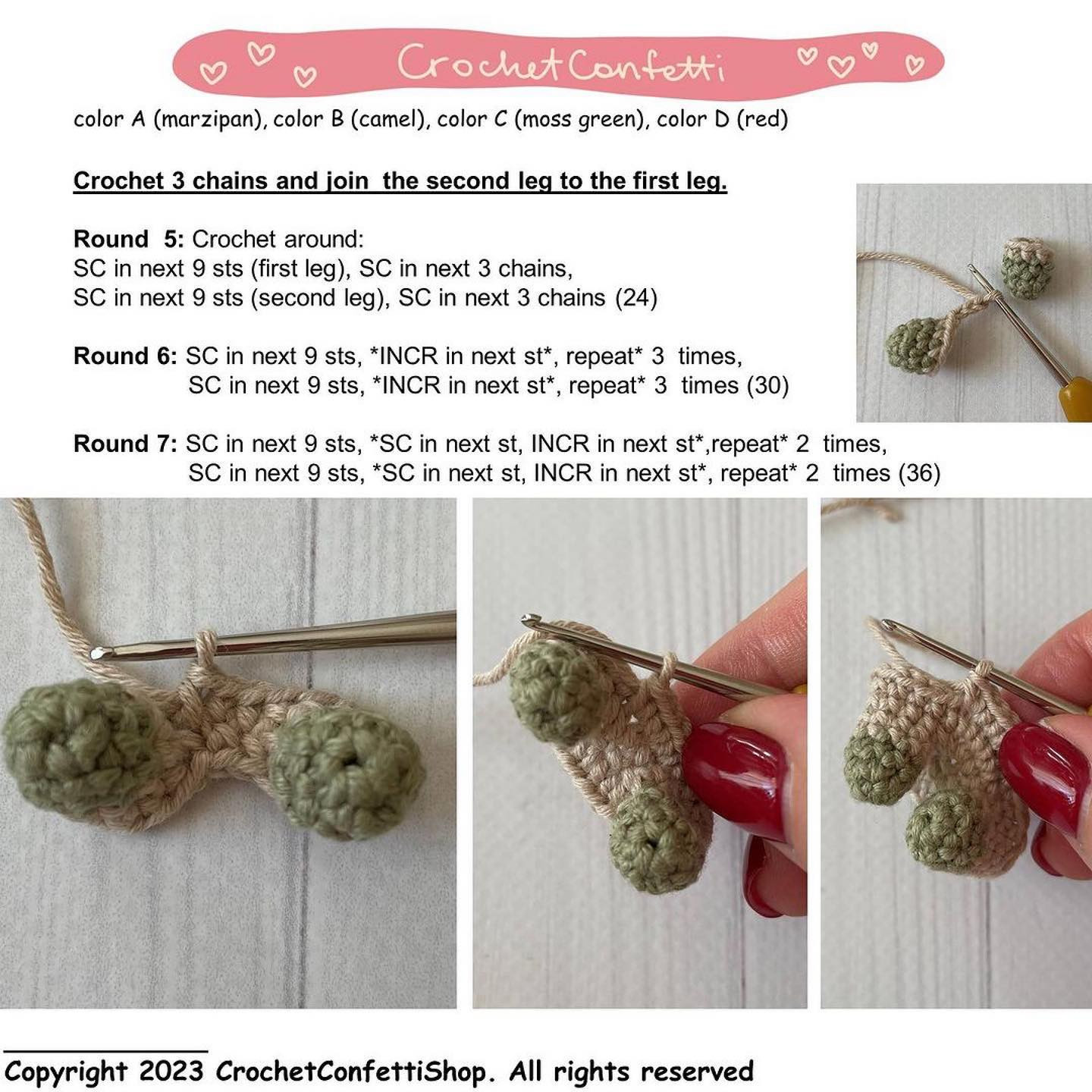 Free Crochet Pattern for Cute Mushroom Doll