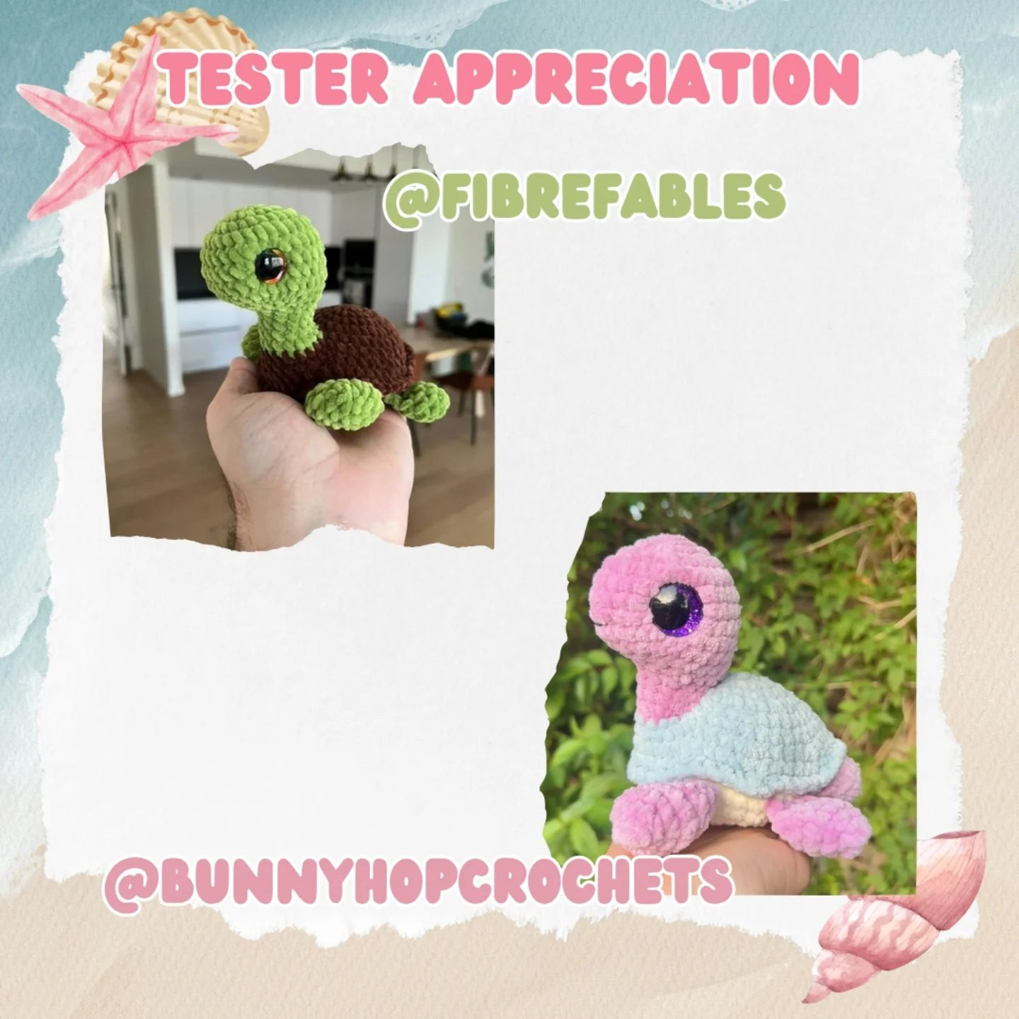 Free No-Sew Turtle Crochet Pattern for Cute Plushies