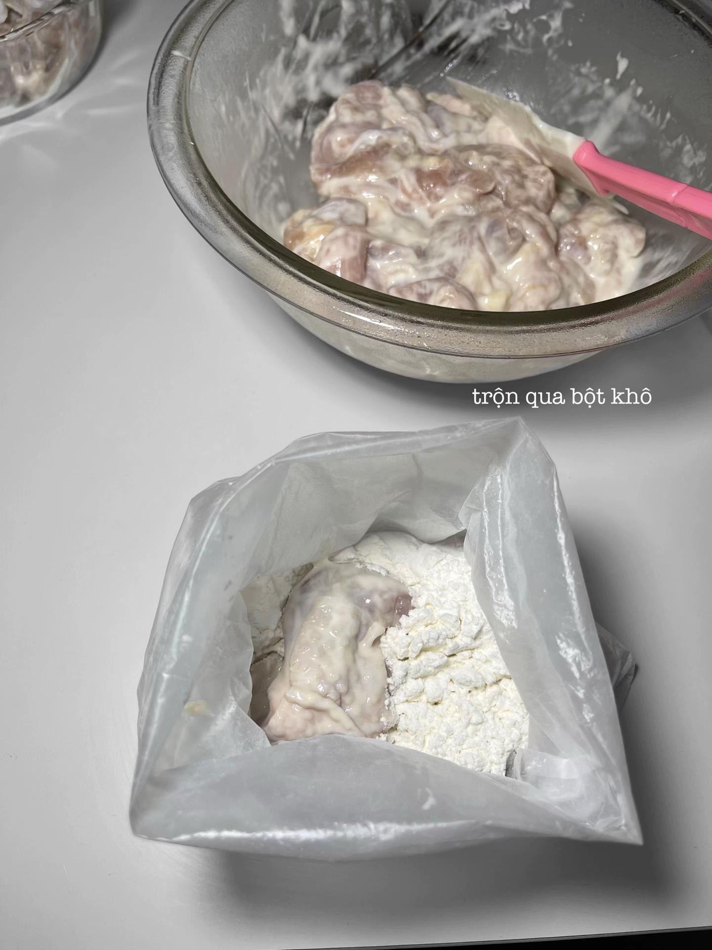 Gà chiên sốt bơ mật ong ハニーバターチキン - Honey butter chicken 🍯