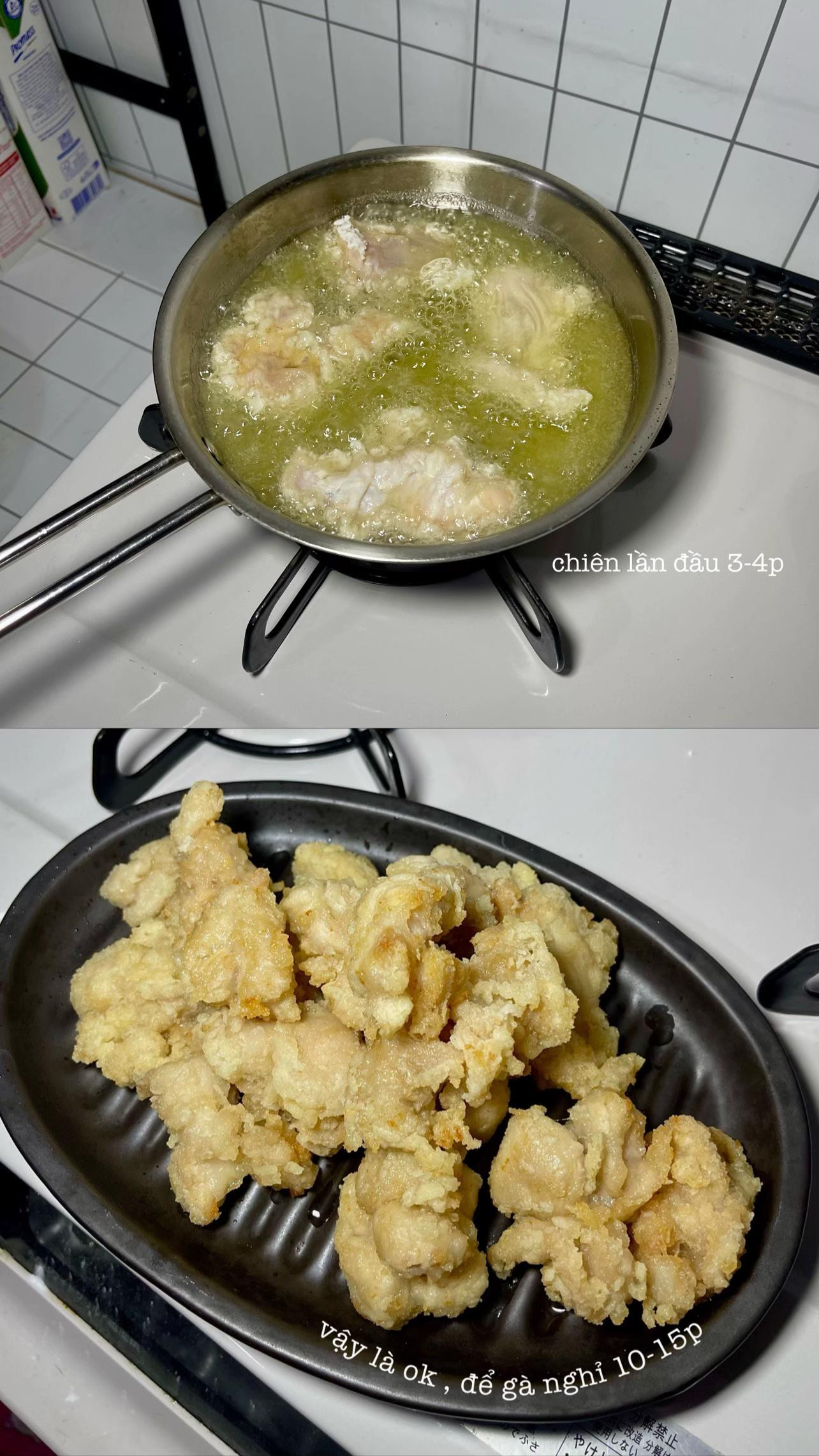 Gà chiên sốt bơ mật ong ハニーバターチキン - Honey butter chicken 🍯