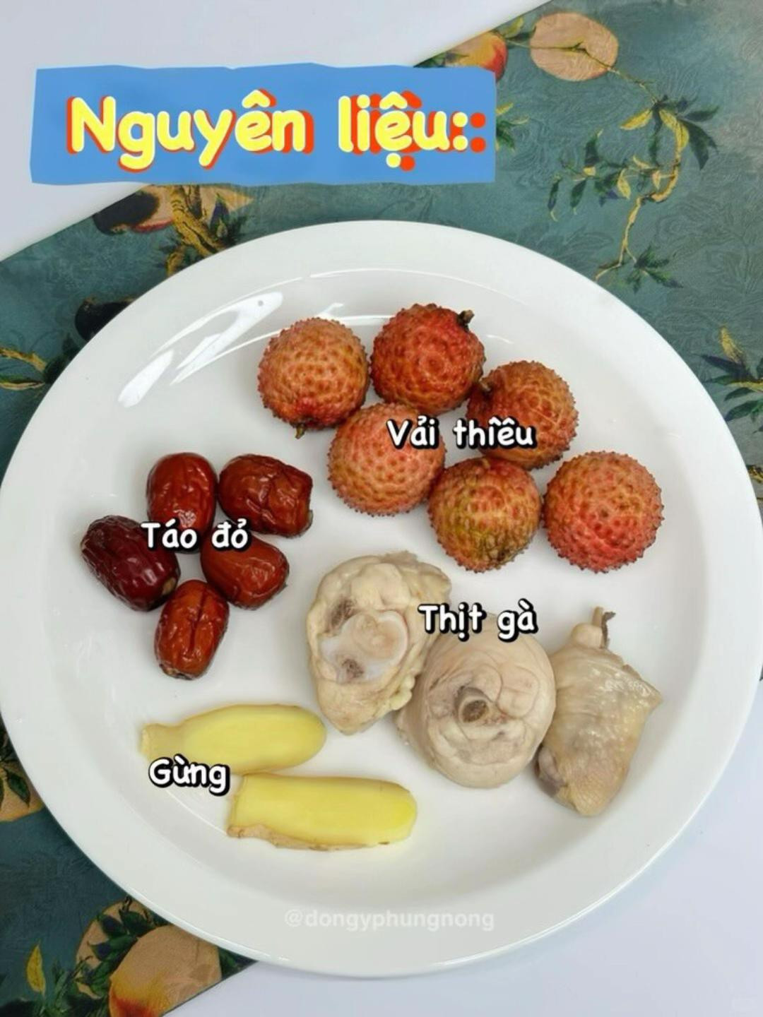 🍲 GÀ HẦM VẢI - DƯỠNG KHÍ HUYẾT, BỔ TỲ VỊ, ẤM BỤNG CHỐNG MỆT!
