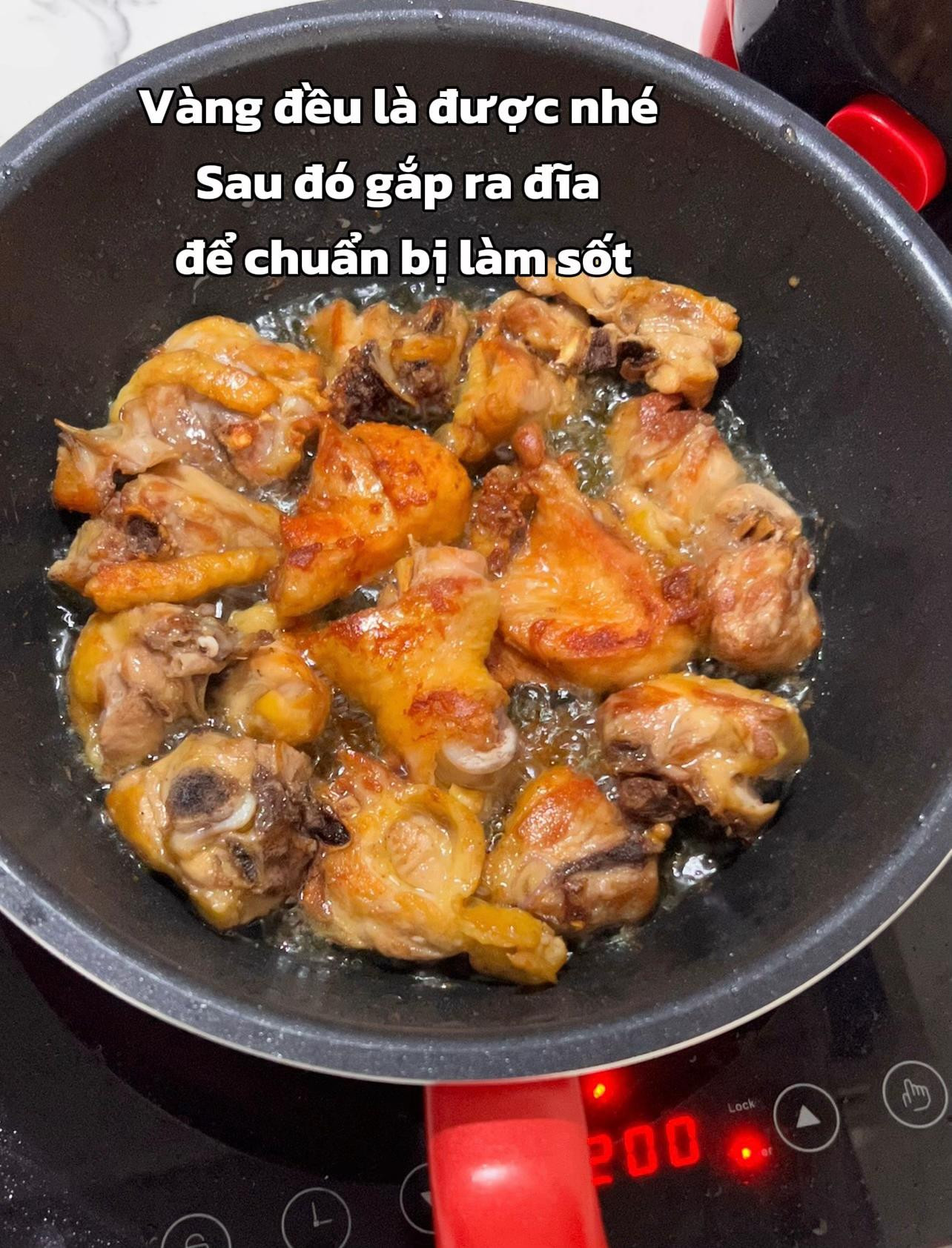 | GÀ SỐT CHUA NGỌT by #thyyeubep |