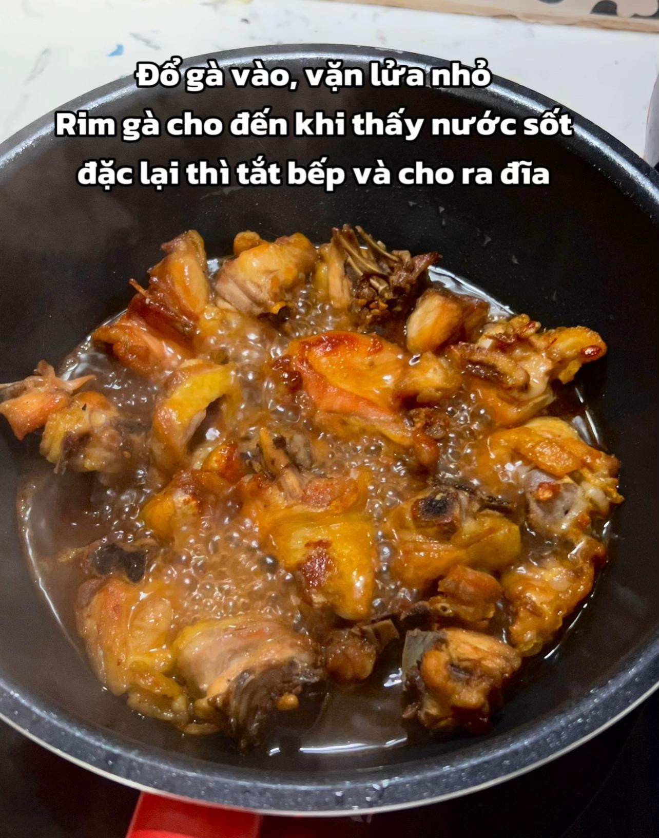 | GÀ SỐT CHUA NGỌT by #thyyeubep |