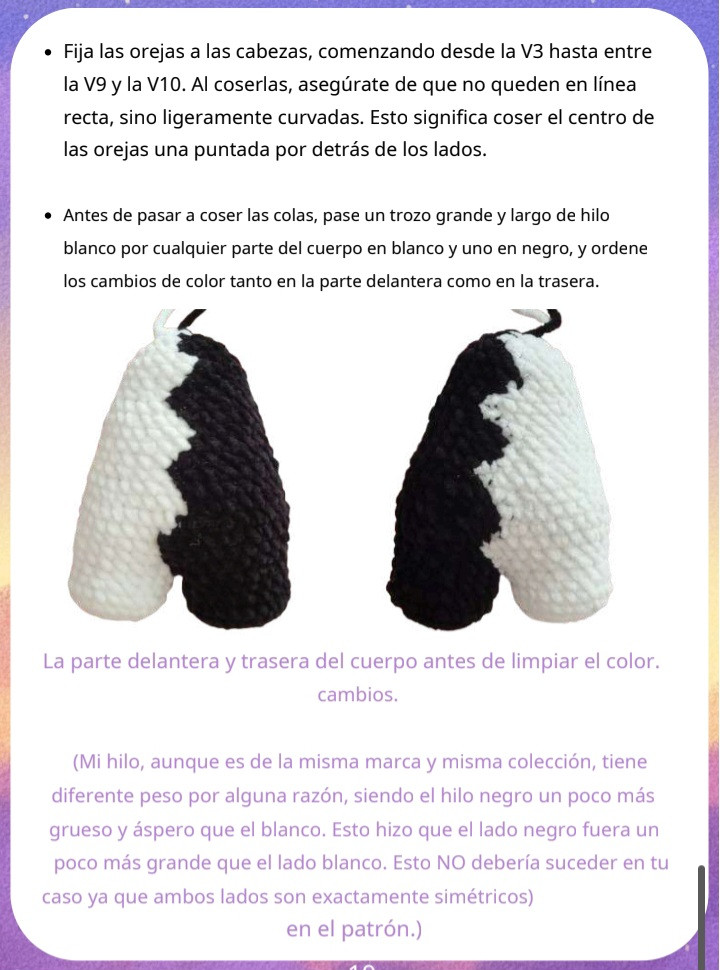 Gatitos de Sol y Luna en Amigurumi
