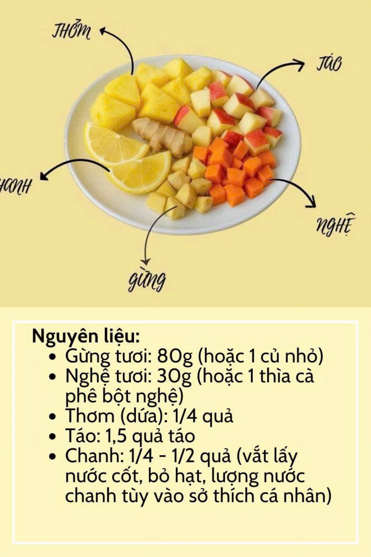 Ginger shot vàng