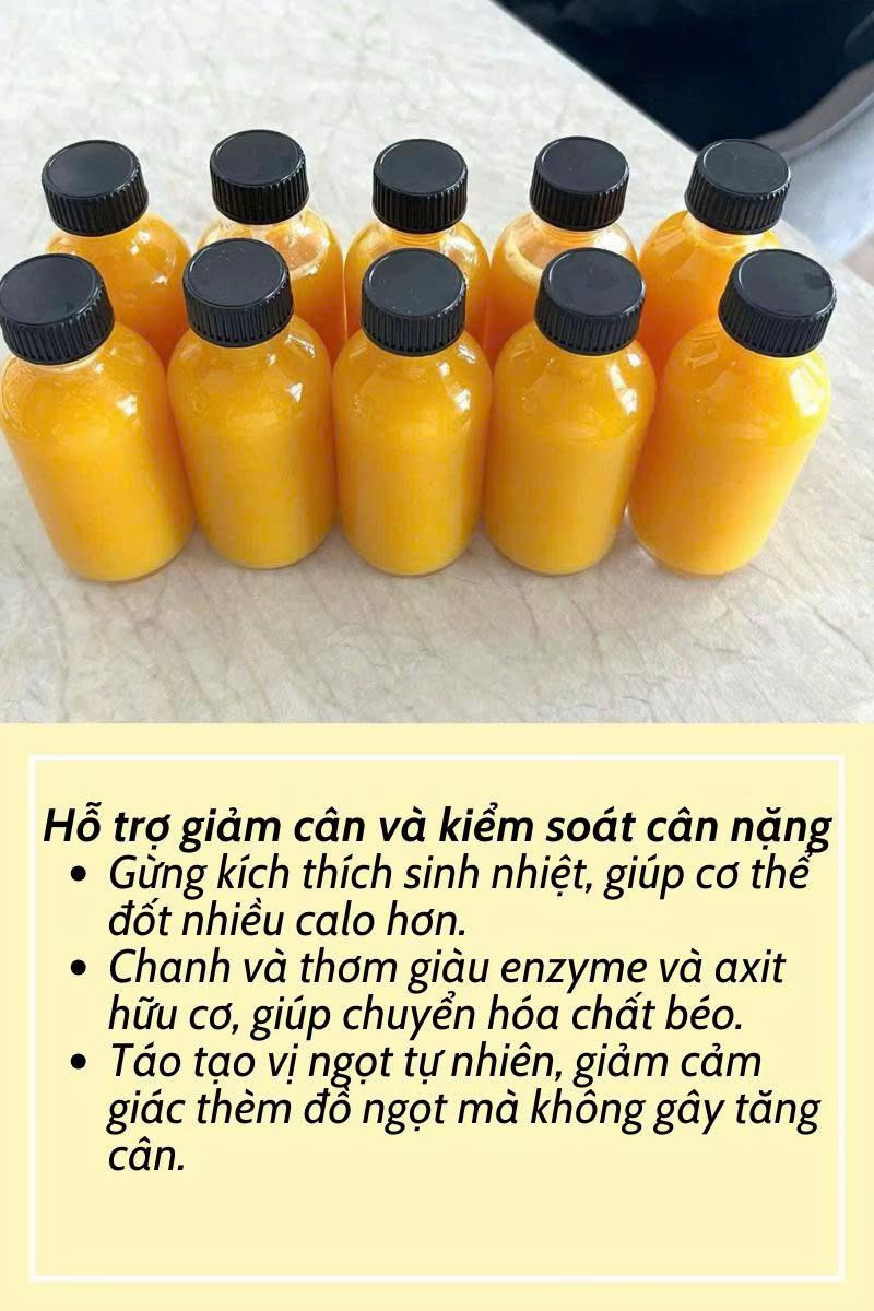 Ginger shot vàng