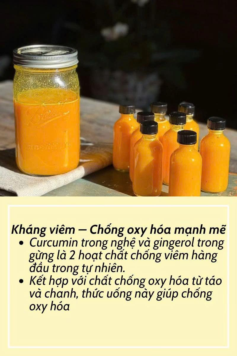 Ginger shot vàng