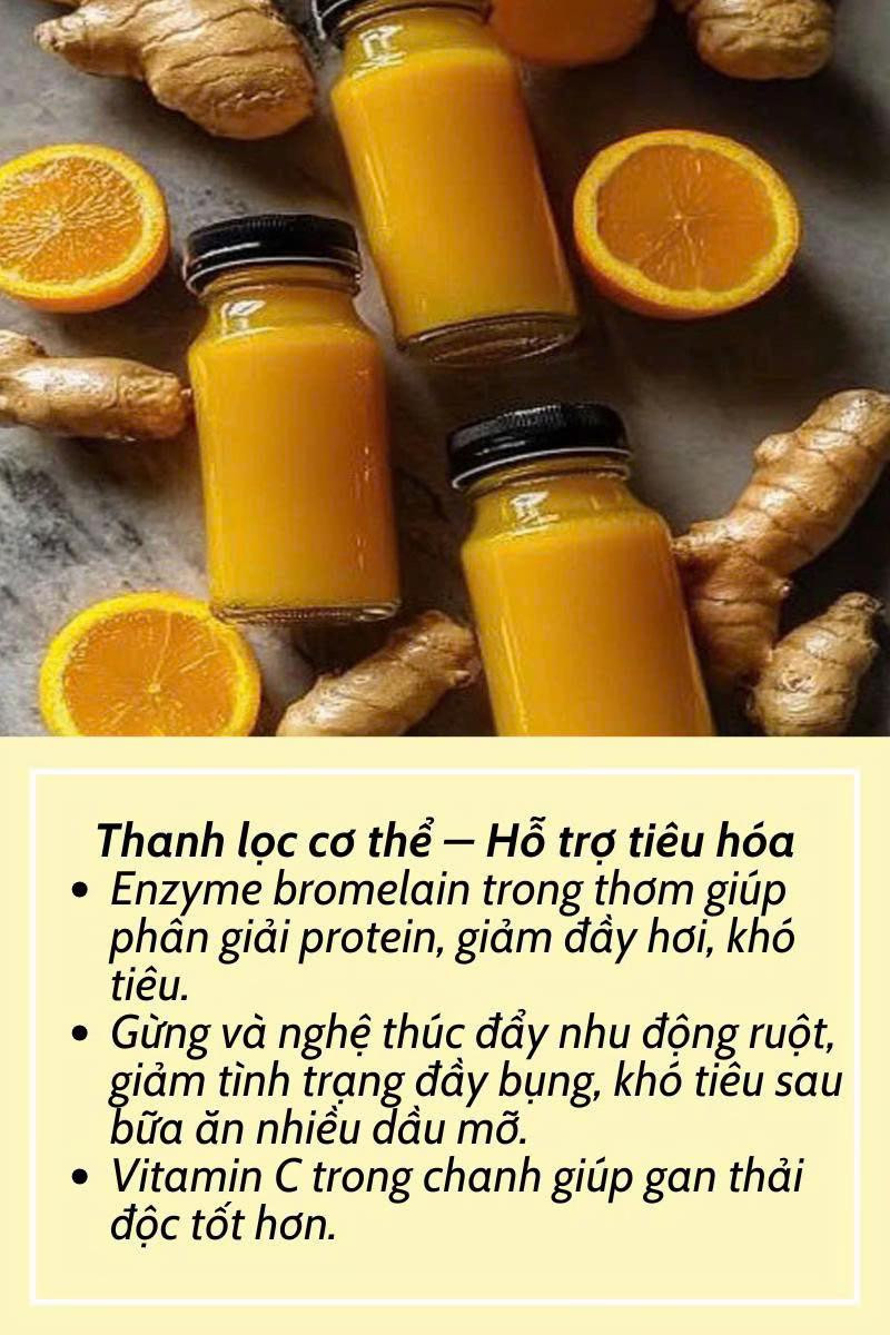 Ginger shot vàng