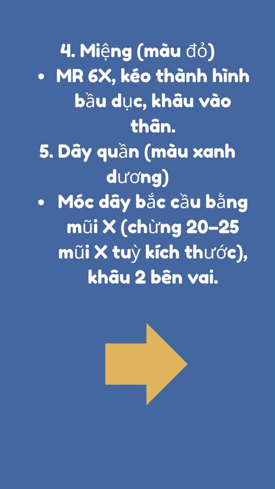 Hướng dẫn móc len minion dễ thương cho người mới bắt đầu