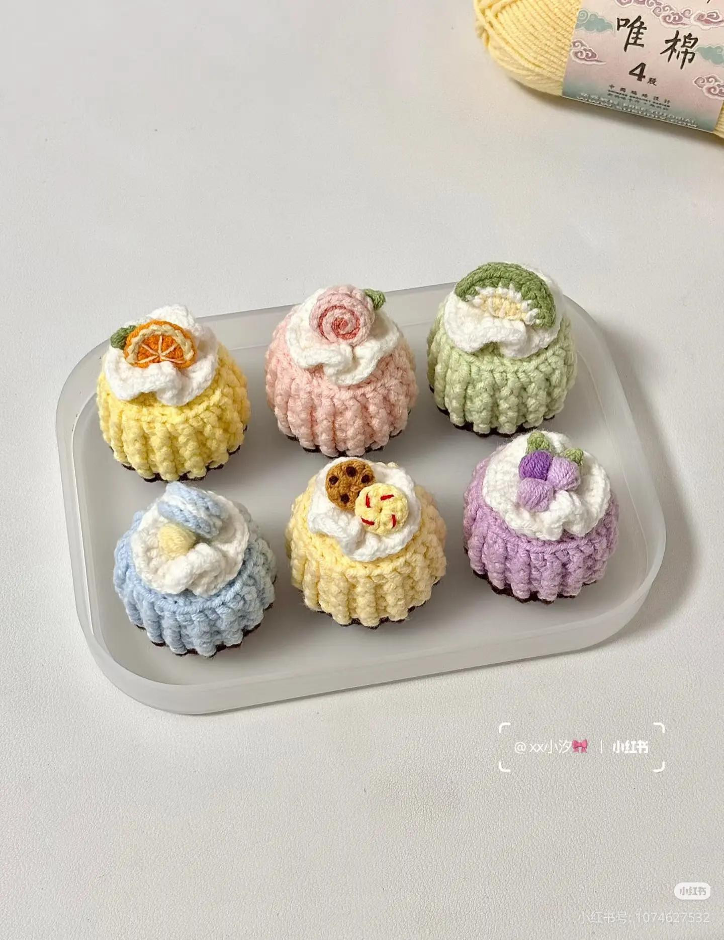 Làm ngay 1 set 6 chiếc bánh màu pastel 🧁🧁