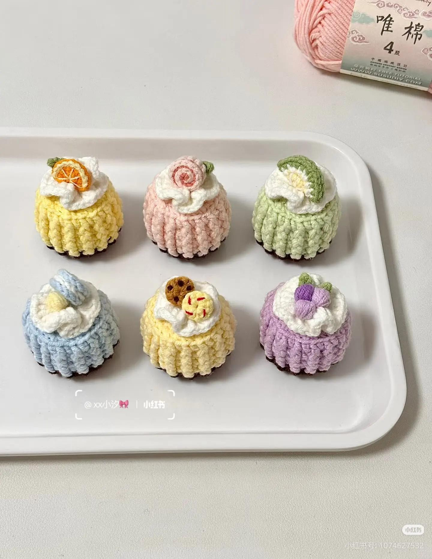 Làm ngay 1 set 6 chiếc bánh màu pastel 🧁🧁