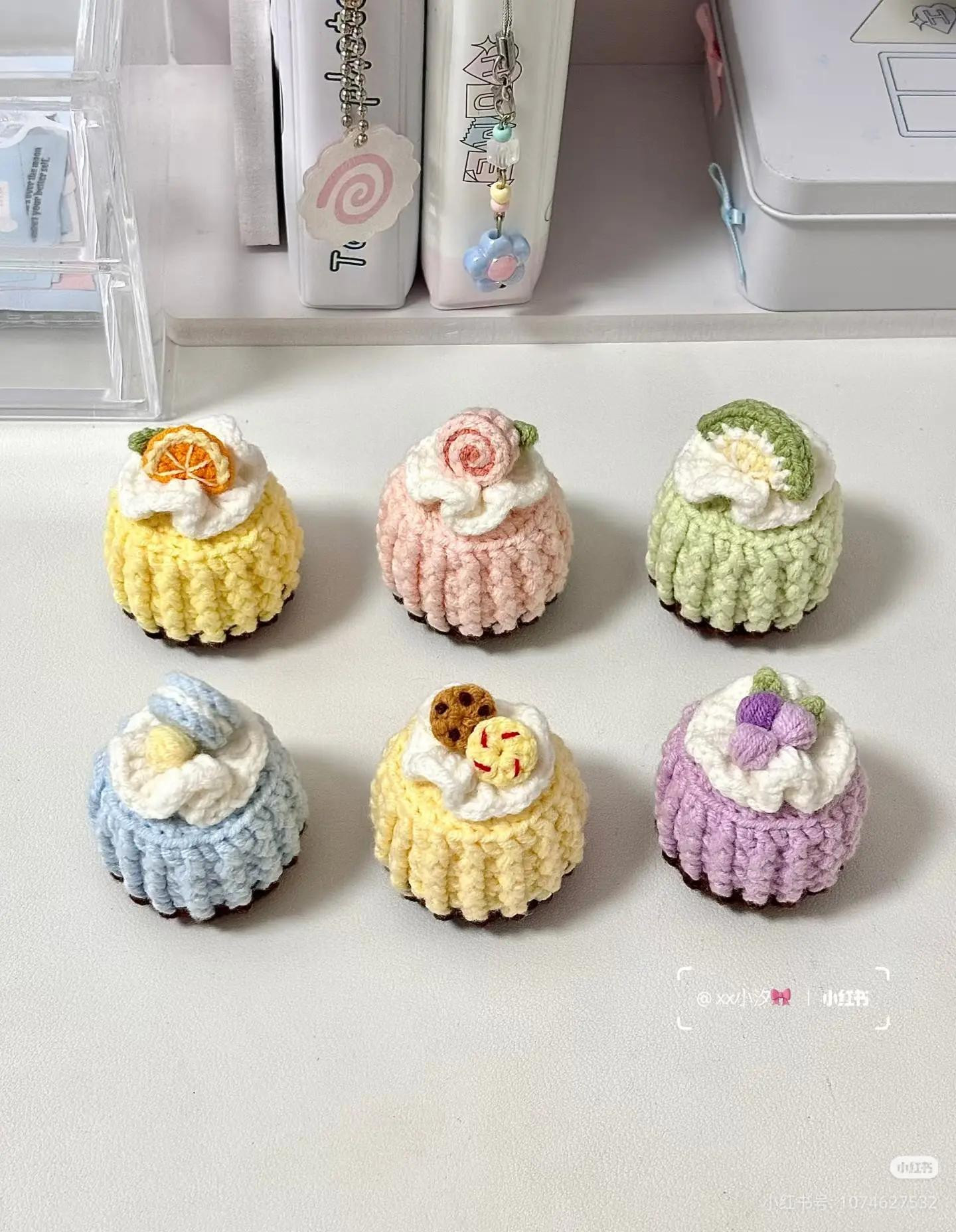 Làm ngay 1 set 6 chiếc bánh màu pastel 🧁🧁