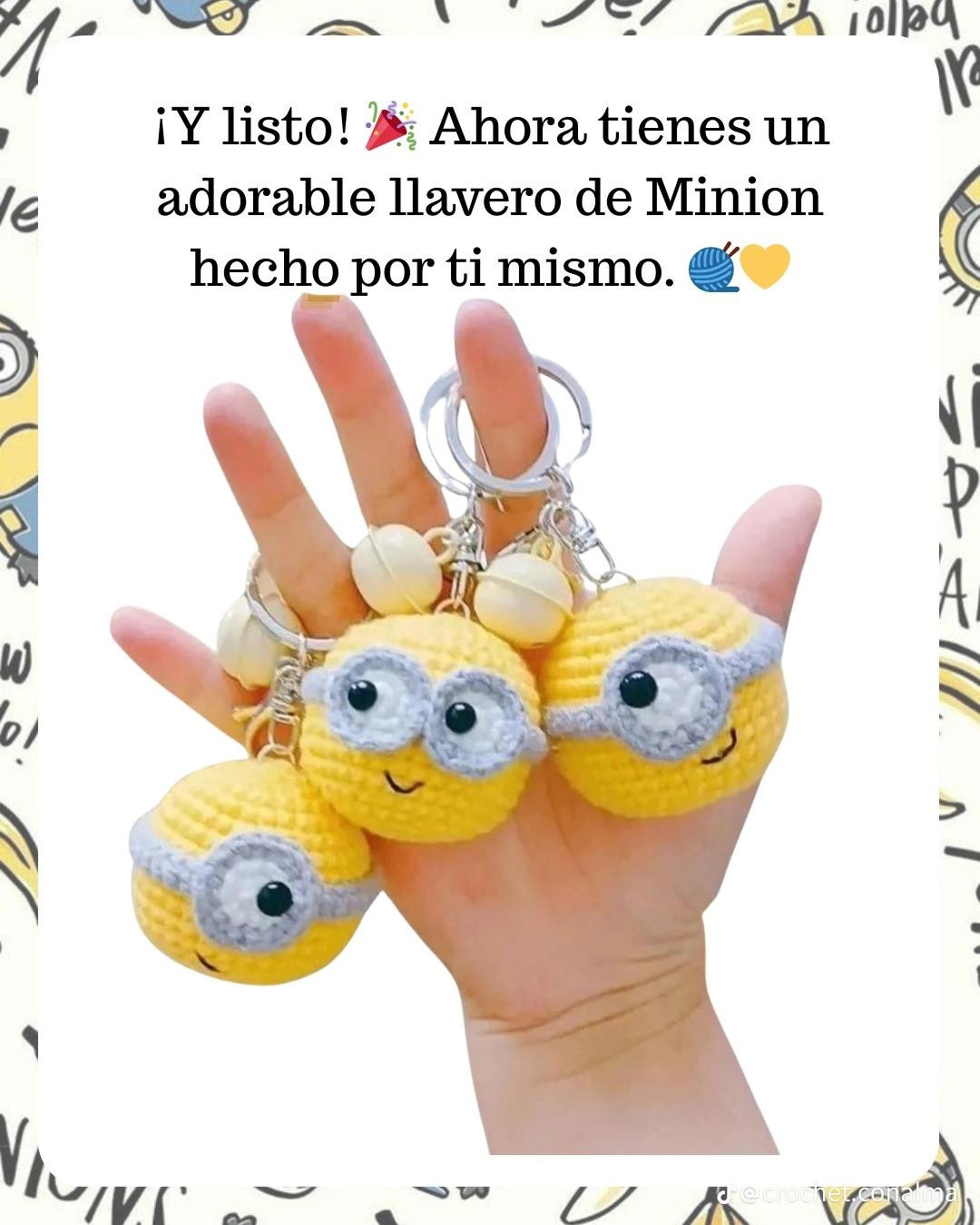 LLAVEROS MINIONS autoria a quien corresponden
