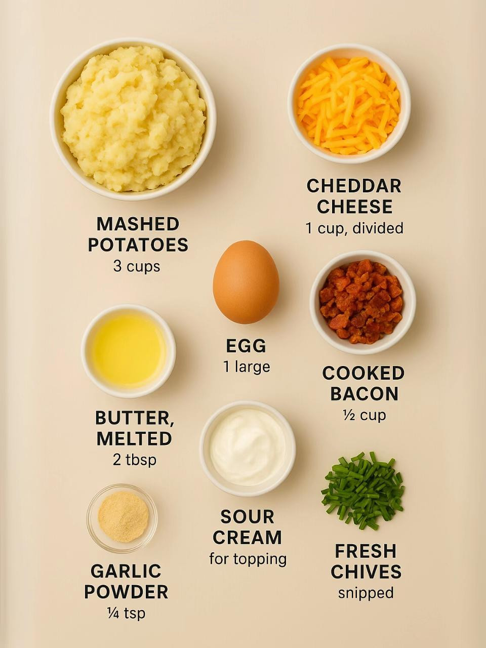 Loaded Mashed Potato Cups