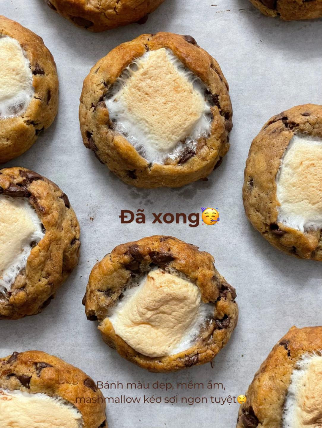 Mashmallow cookies