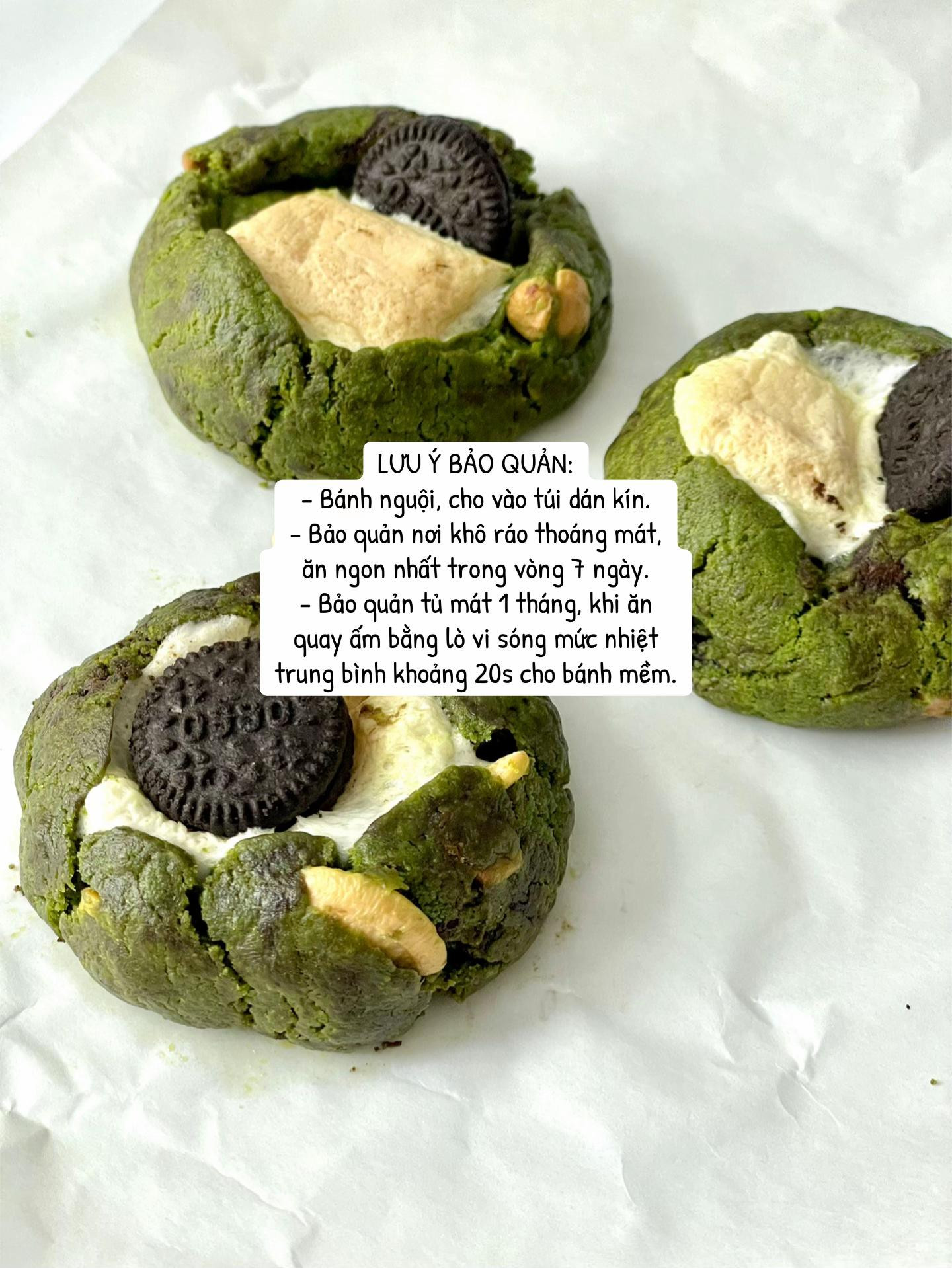 Matcha Chocolate NY cookies