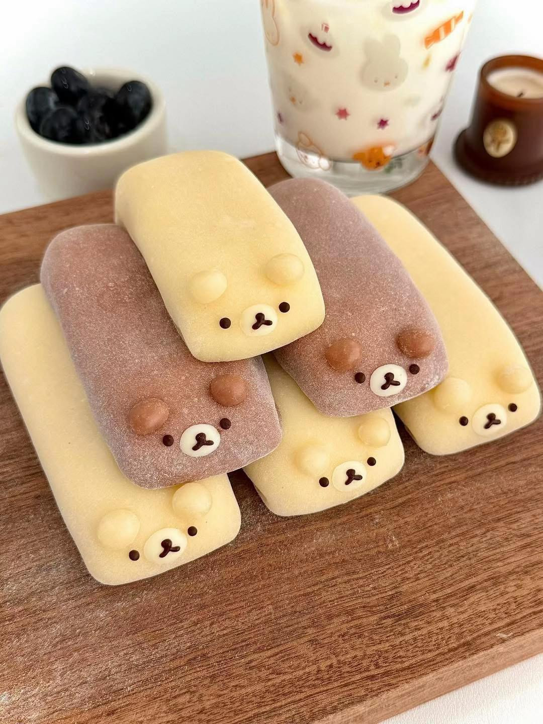 🧁Mochi sữa chua gấu Rilakkuma