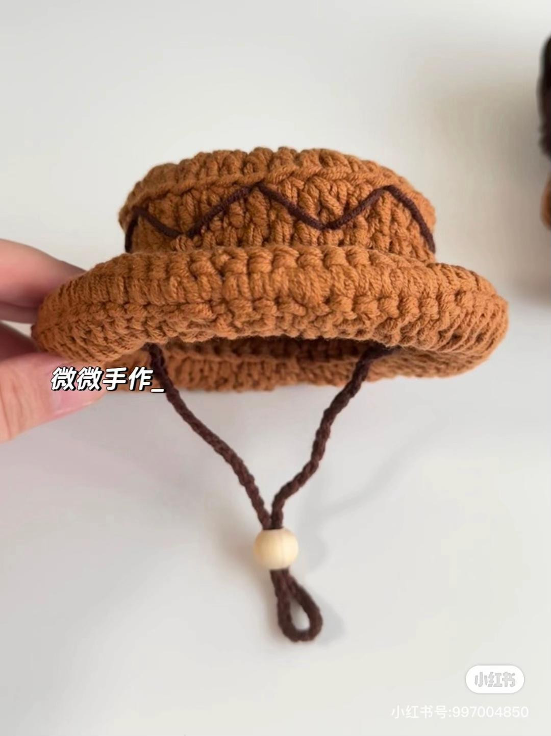 mũ cao bồi doll 10cm