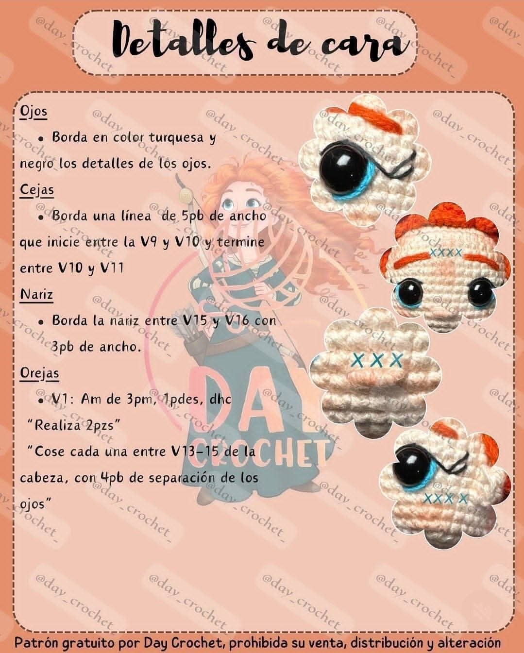 Muñeca de Amigurumi con Cabello Rizado para Principiantes