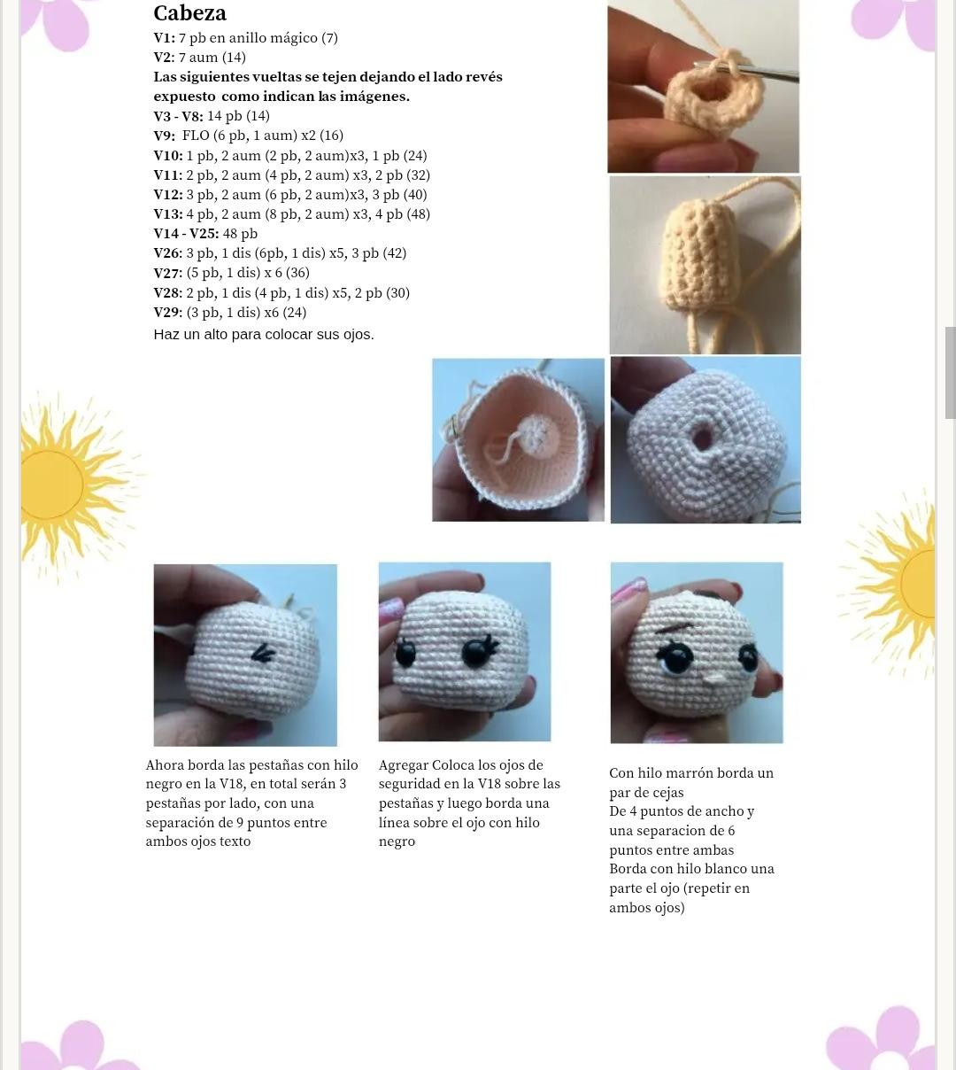 Muñeca Rapunzel Amigurumi con trenza y vestido púrpura