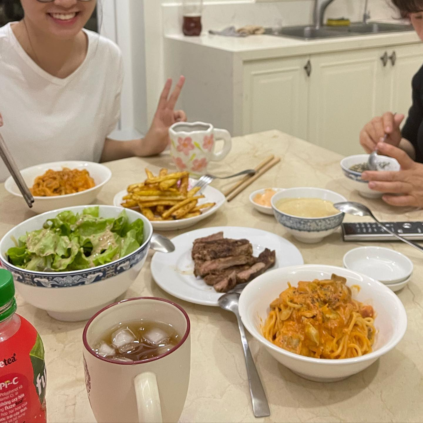 Mỳ Ý Tomyum Kem Tôm Ngon Tuyệt