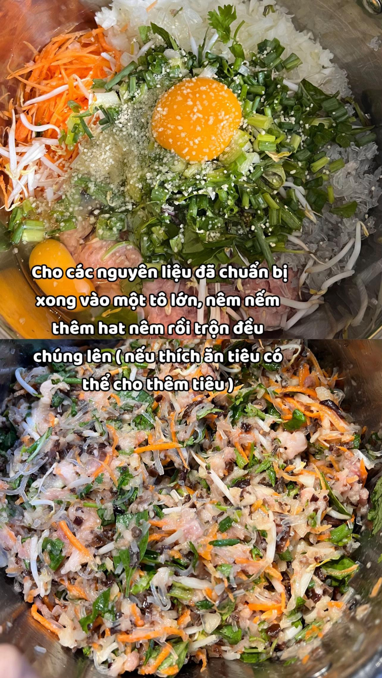 Nem thịt rán chả giò ngon nhức neck
