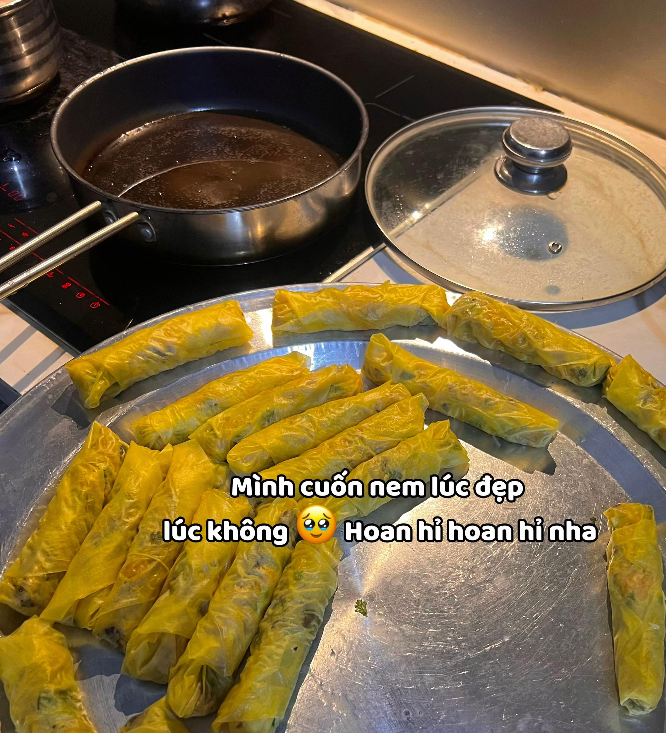 Nem thịt rán chả giò ngon nhức neck