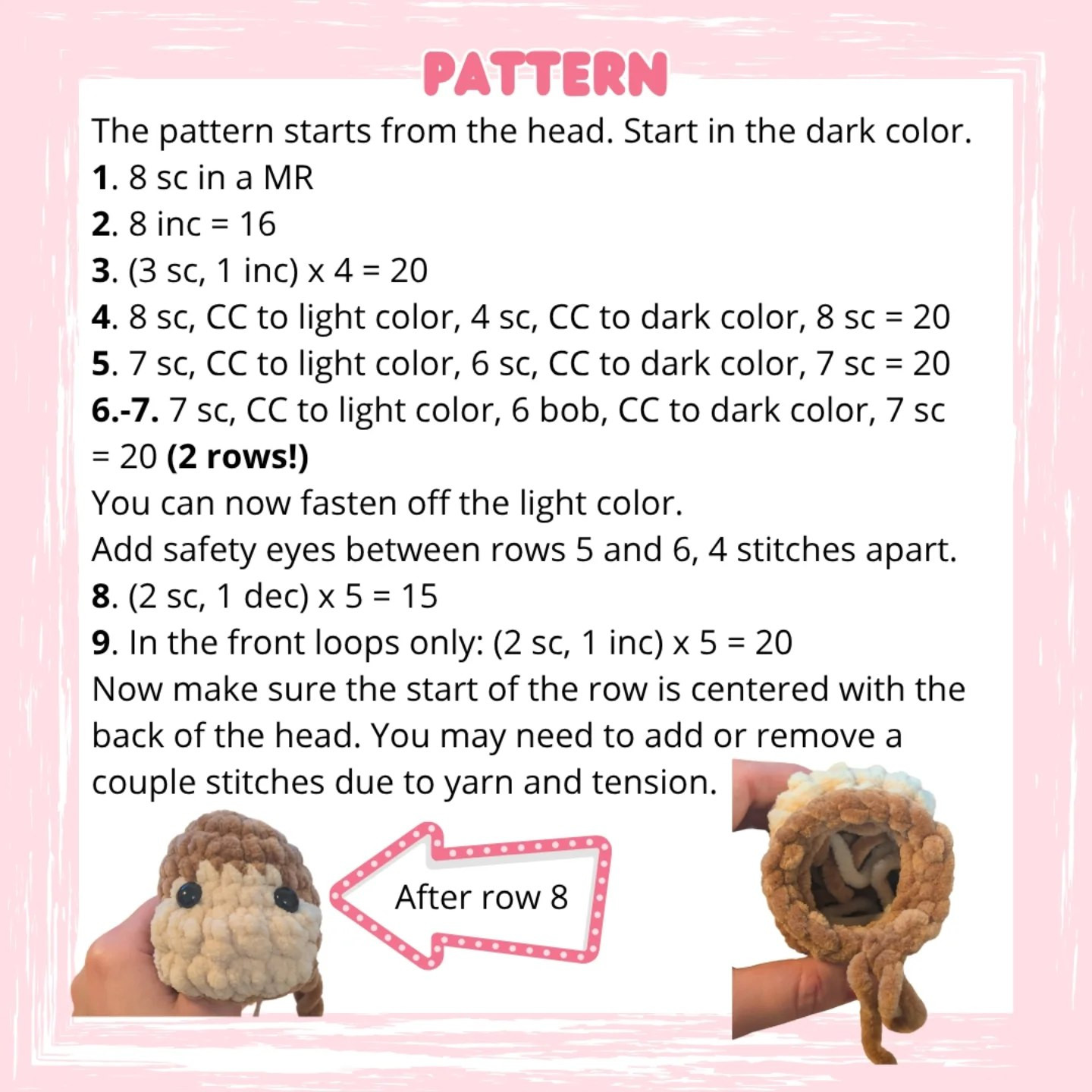 No-Sew Leggy Monkey Crochet Pattern - Free and Fun!
