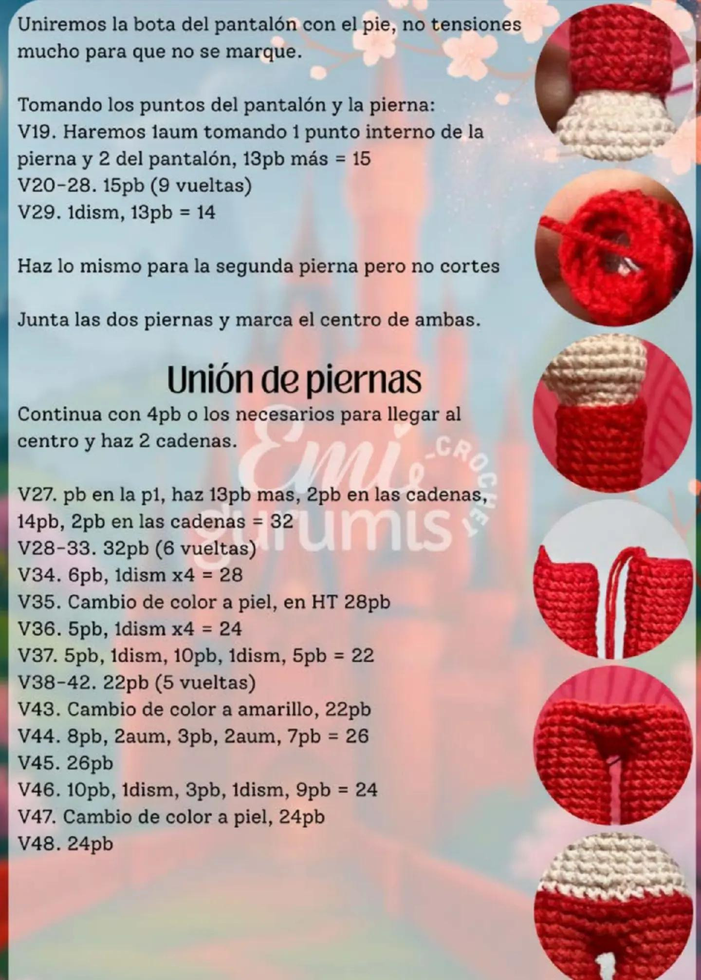 Patrón de amigurumi de la valiente muñeca guerrera