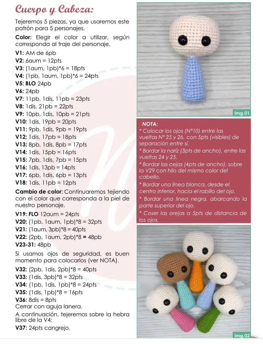 Patrón de Amigurumi: Mini Nacimiento Navideño en Crochet