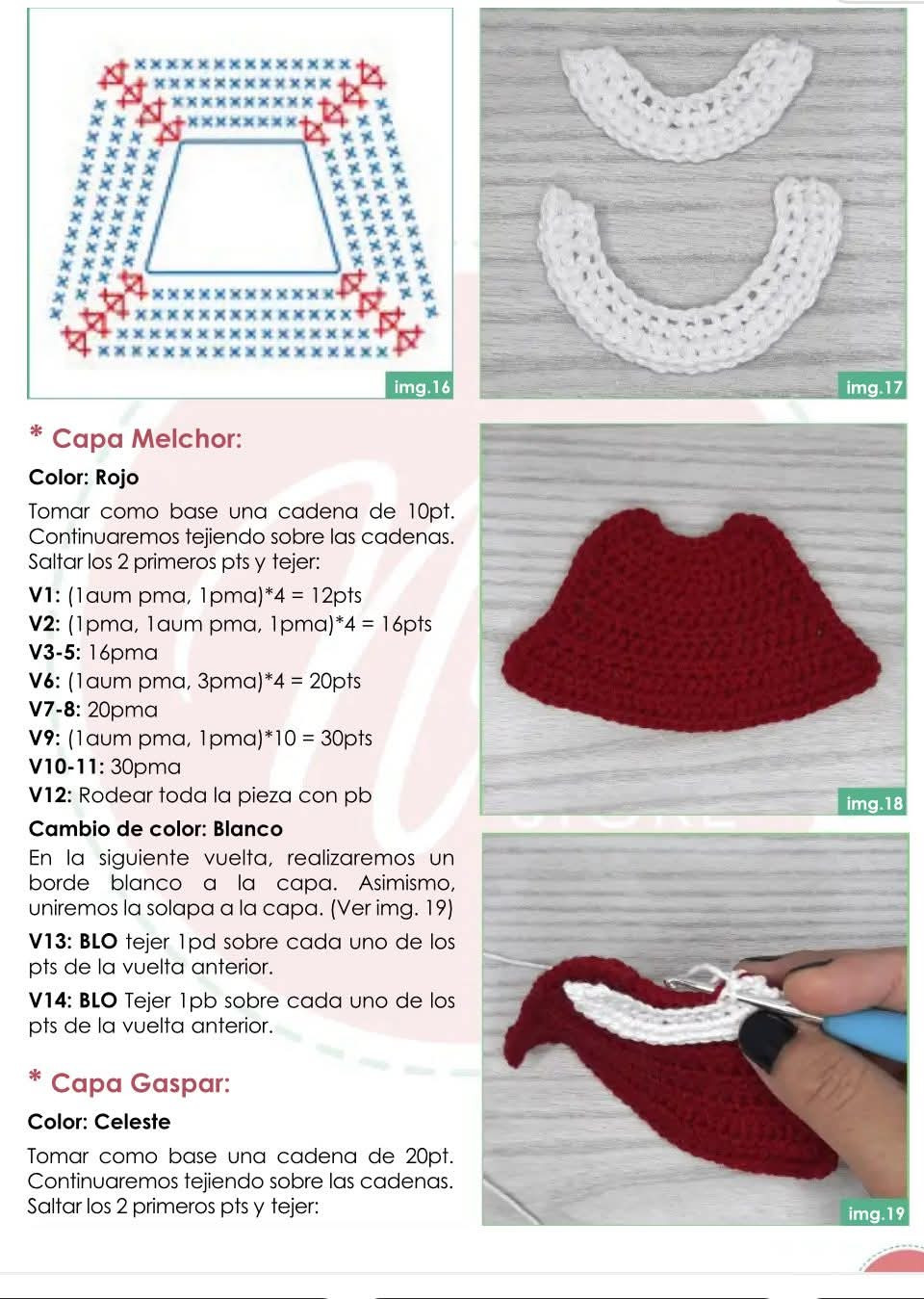Patrón de Amigurumi: Mini Nacimiento Navideño en Crochet