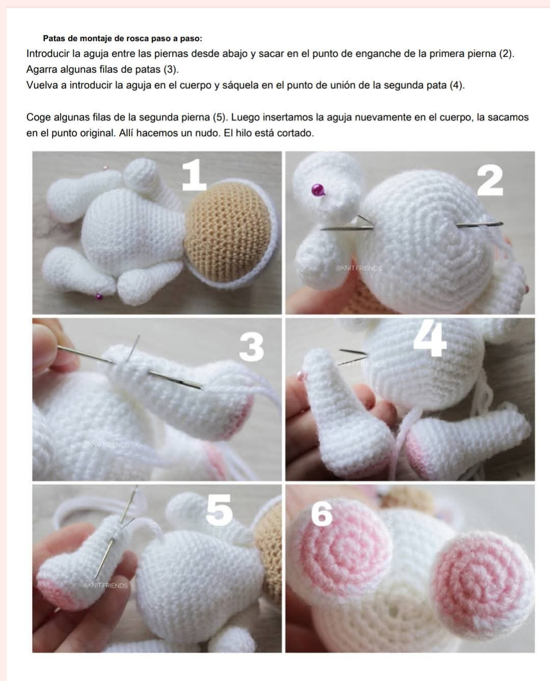 Patrón de amigurumi: Tigre adorable para principiantes
