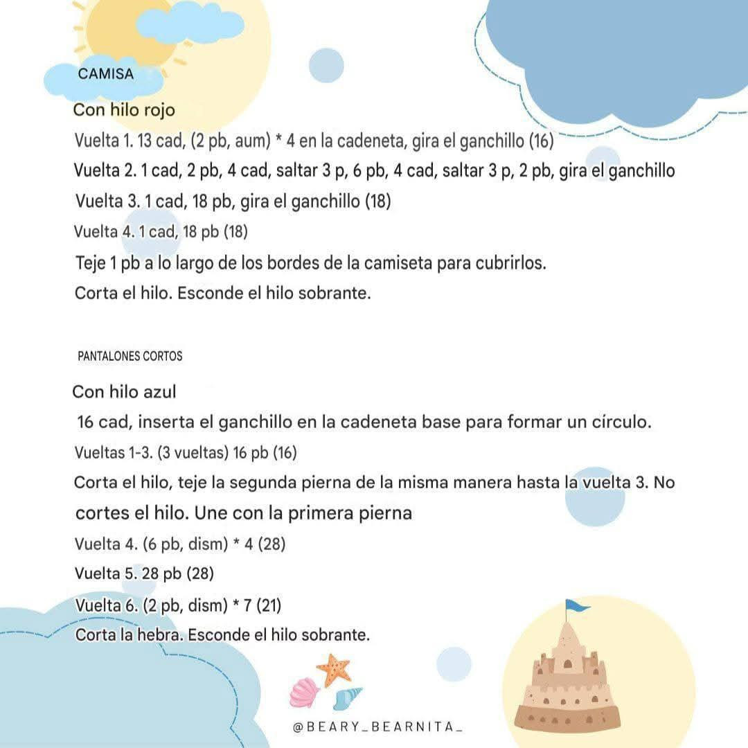 Patrón de muñeco de crochet gratis inspirado en pirata