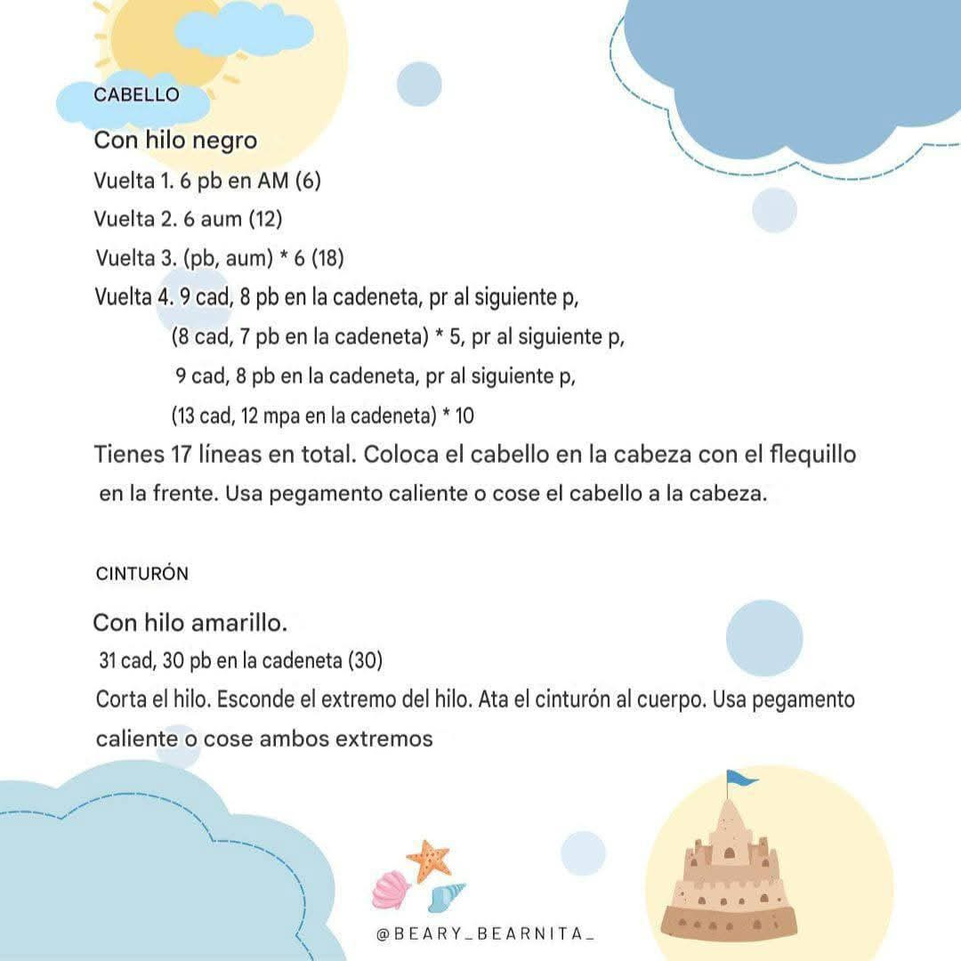 Patrón de muñeco de crochet gratis inspirado en pirata