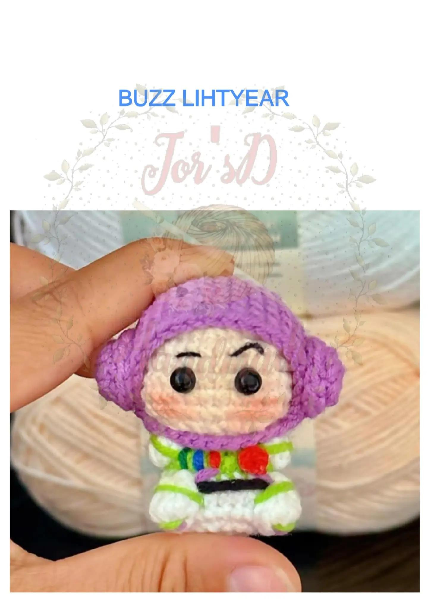 Patrón gratuito de amigurumi: Woody y Jessy en miniatura