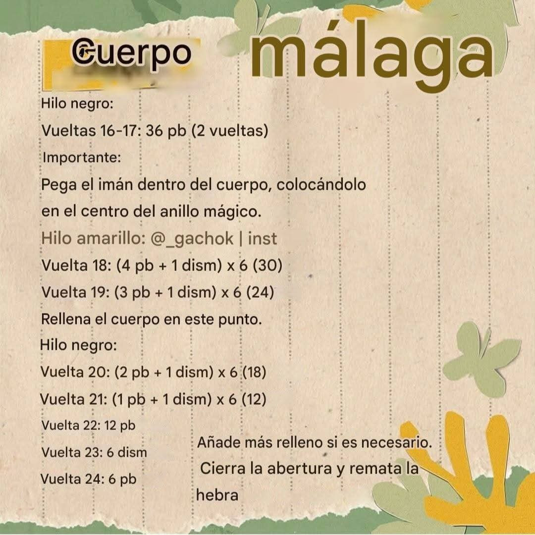Patrón gratuito para hacer llavero de abeja a crochet
