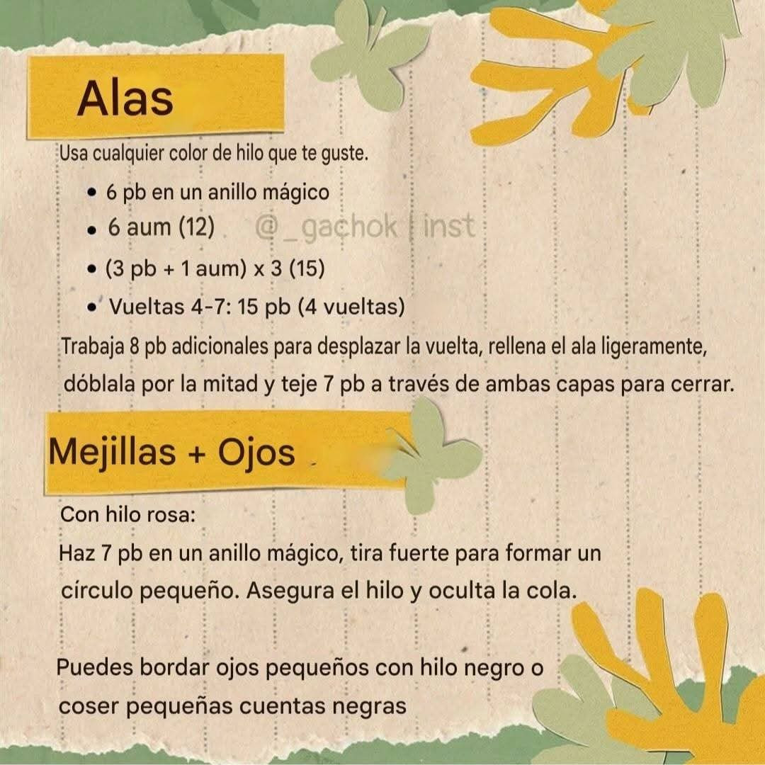 Patrón gratuito para hacer llavero de abeja a crochet