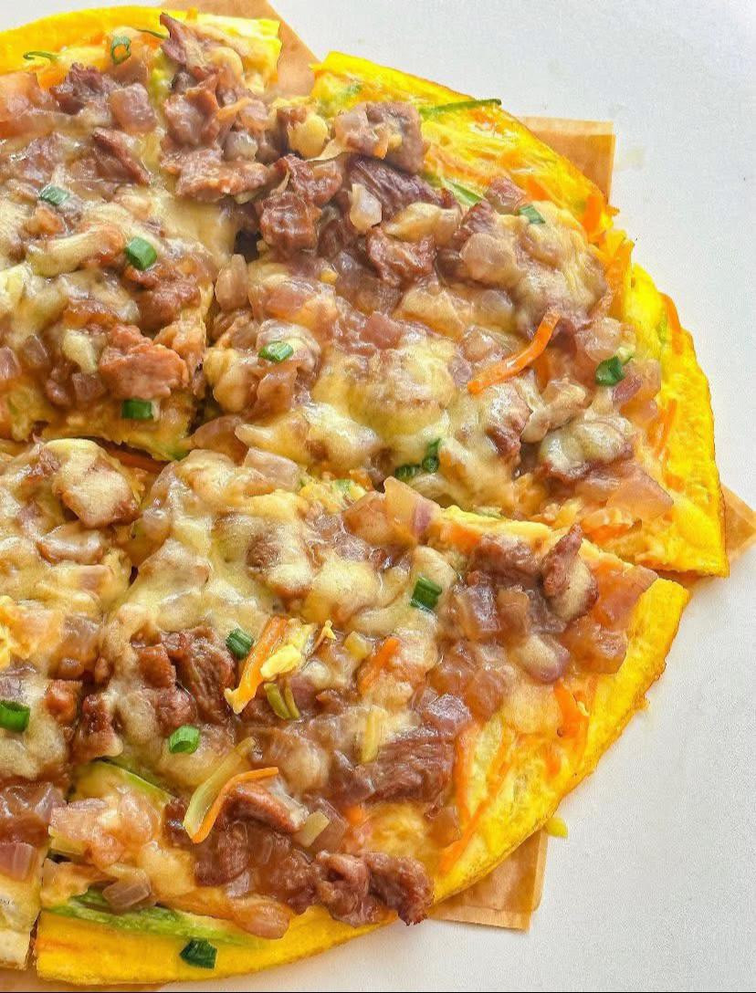 🍕 PIZZA TRỨNG THỊT BÒ RAU CỦ - SIÊU NGON, SIÊU TỐC! 😋