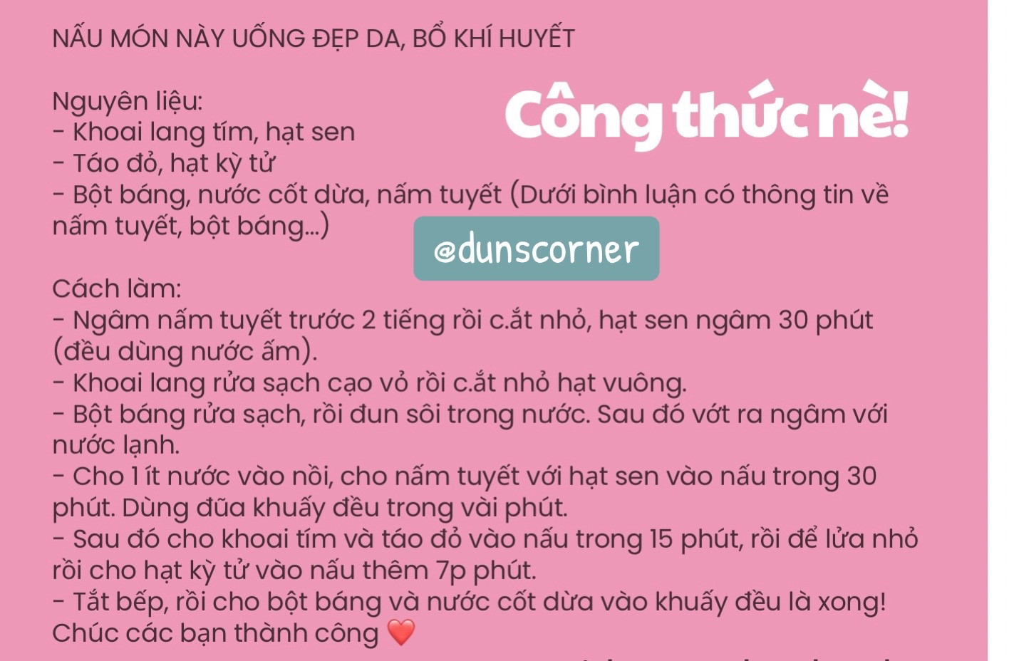 #Seri chè: Chè khoai lang tím