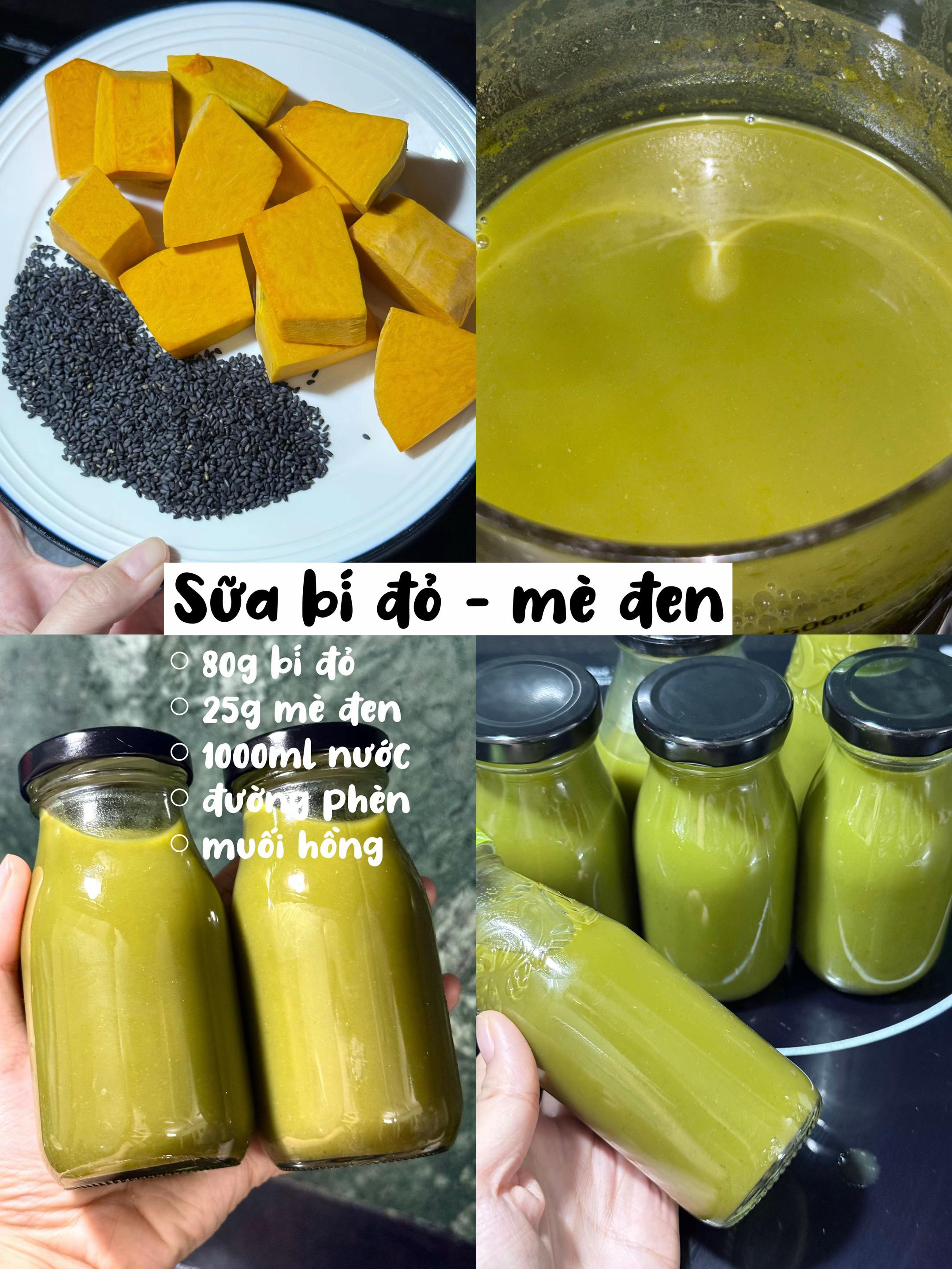 Sữa hạt sen - thanh long đỏ