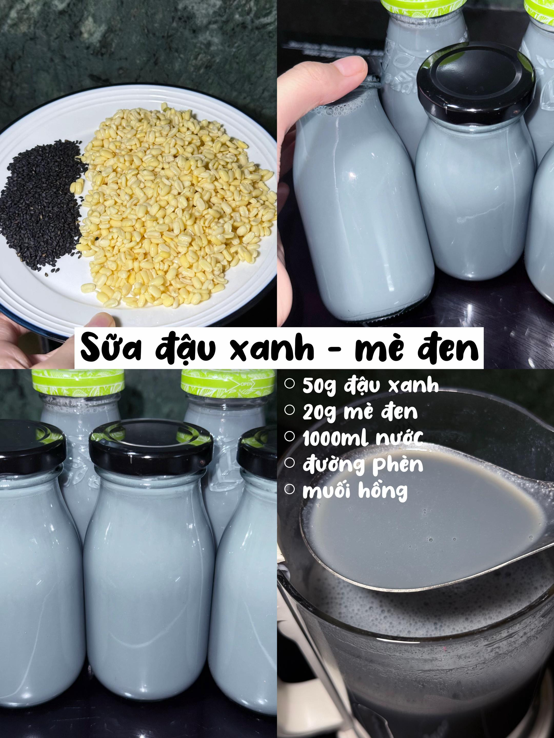 Sữa hạt sen - thanh long đỏ