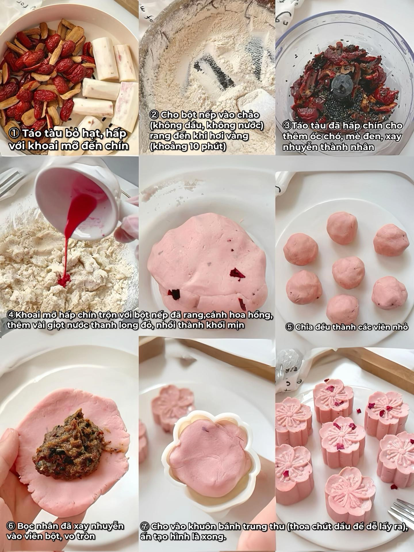 Tết Trung Thu đang đến gần! Tự tay làm một chiếc bánh trung thu cho mình nhé~ 🥮