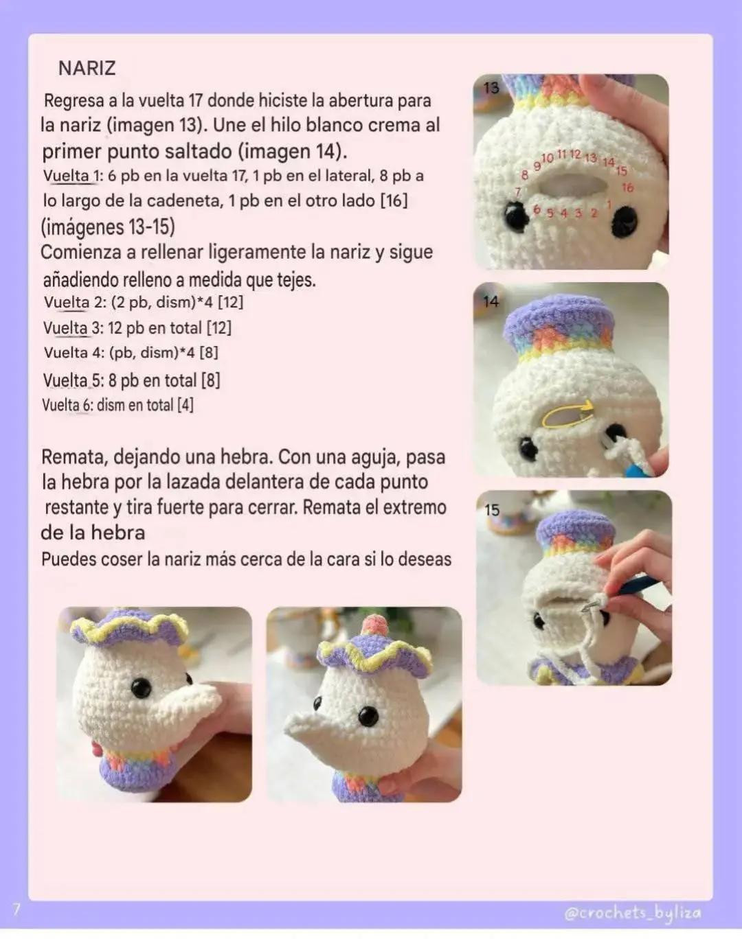 Tetera de crochet gratuita con diseño encantador