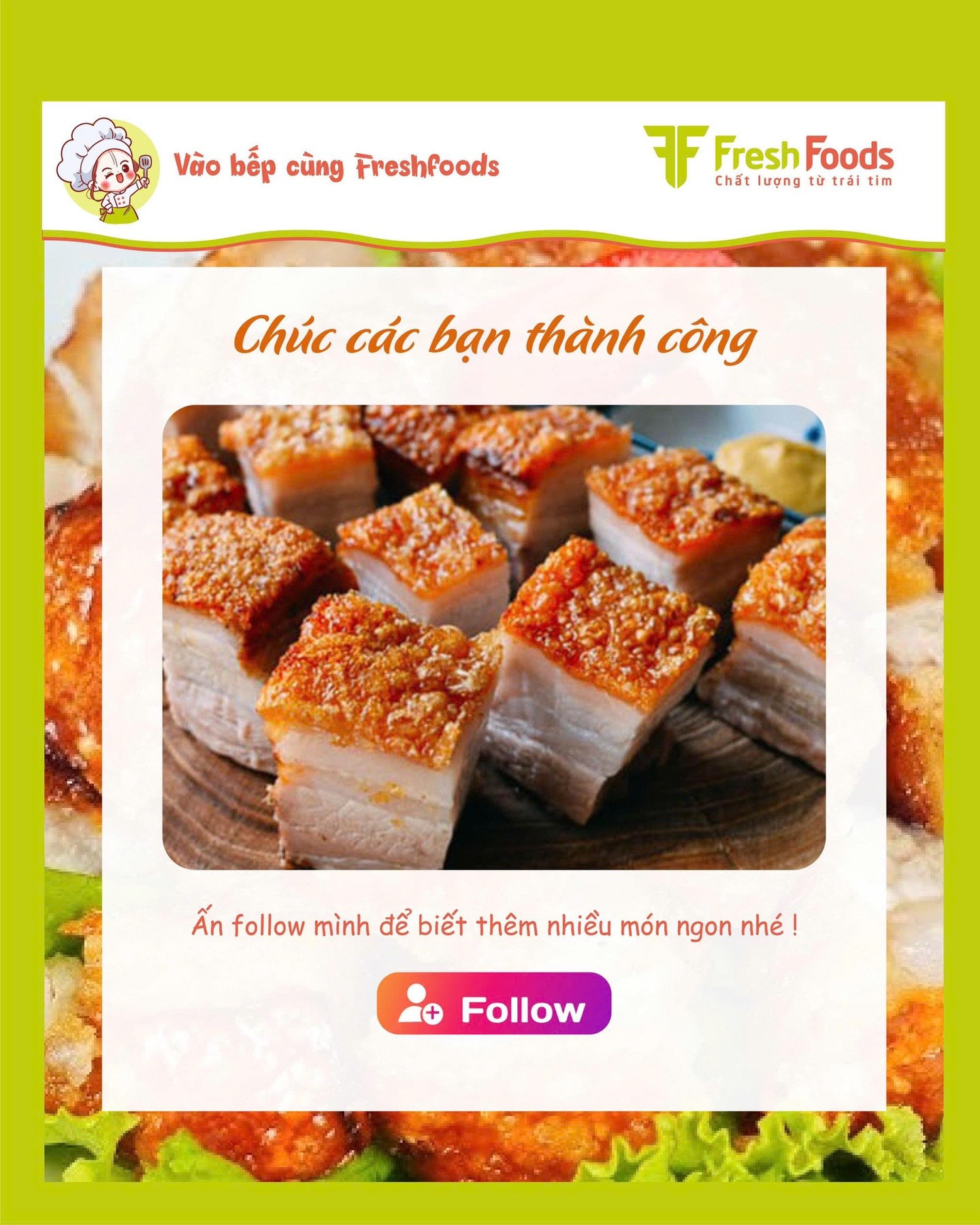 Thịt Heo Quay Giòn Bì