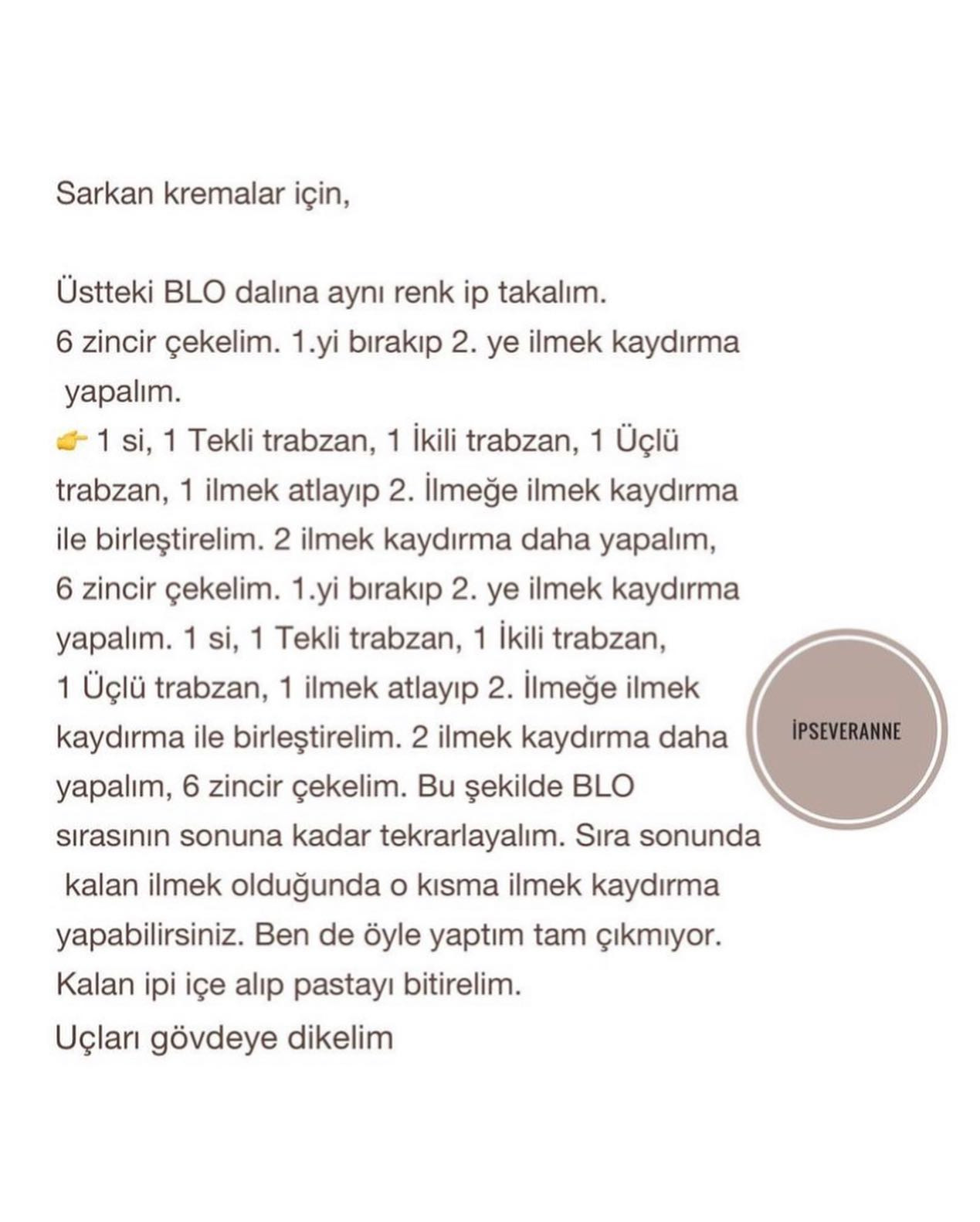 Tığ İşi Çilekli Pasta Yapımı