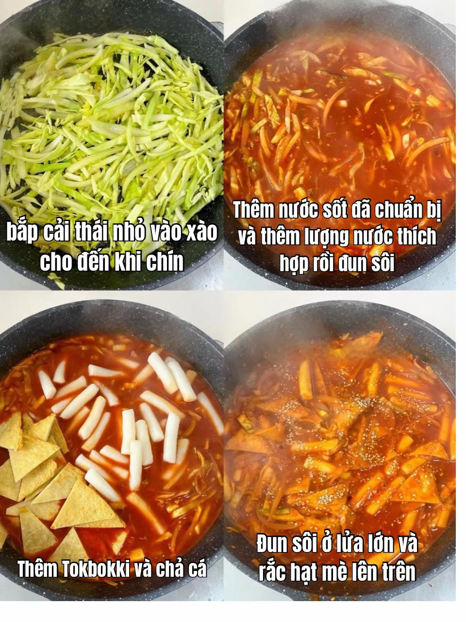 tokbokii tại nhà siêu dễ mà ngon hơn ở quán