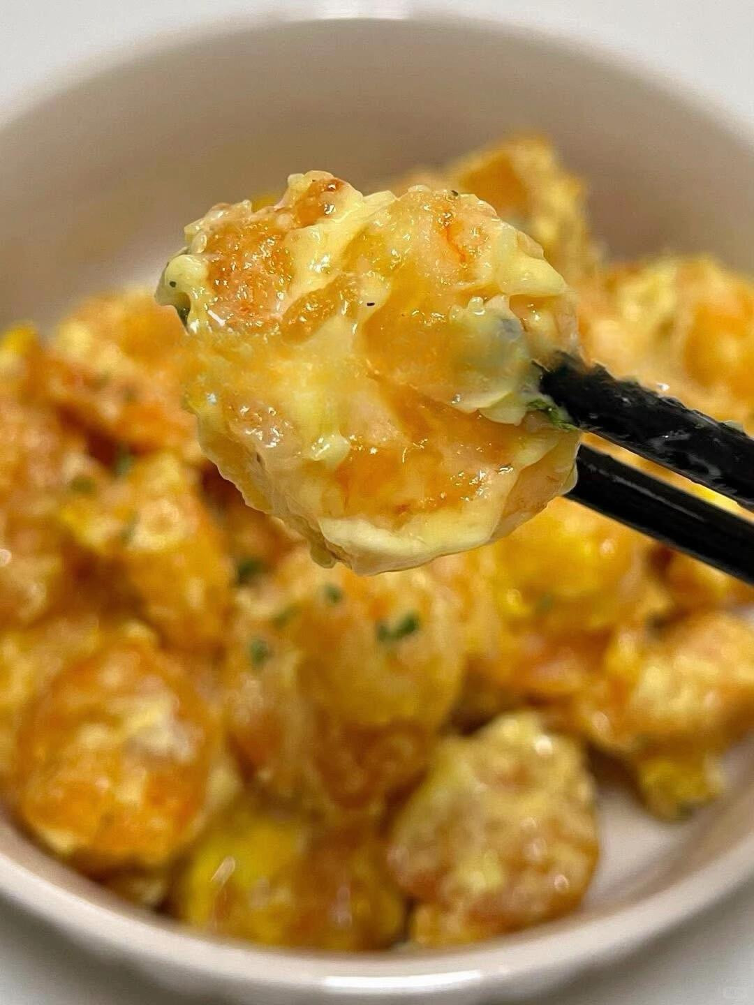 TÔM CHIÊN SỐT WASABI CỰC HẤP DẪN 🦐