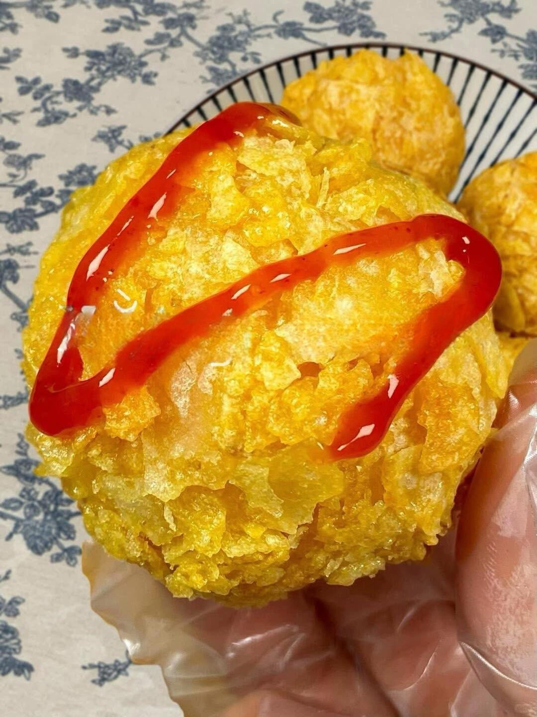 TÔM VIÊN PHÔ MAI CHIÊN GIÒN 🦐