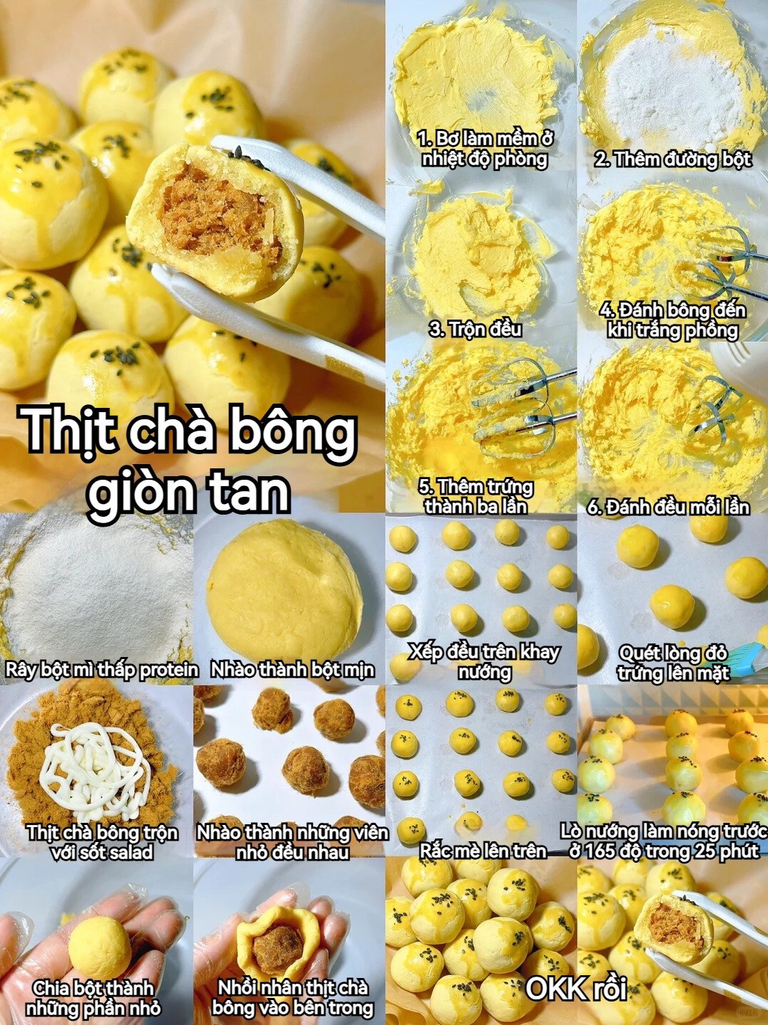 Tổng hợp 12 cách làm bánh ngon tuyệt